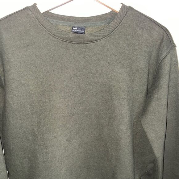 ALL IN MOTION Olive Green Fleece Pullover Sweater-XL NWT - Picture 3 of 8